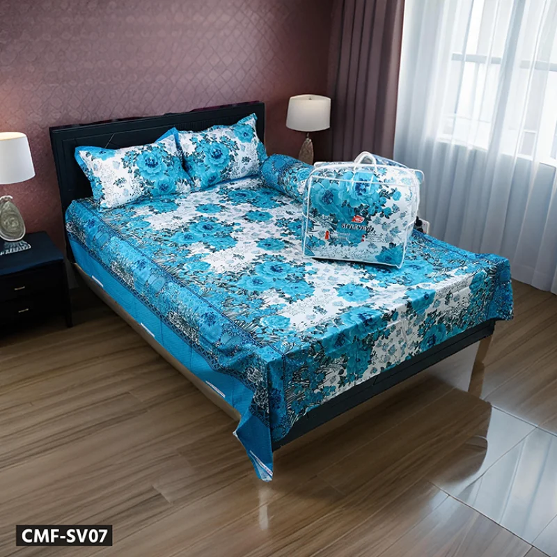 5Pcs Comforter Combo Set (Luxuries)